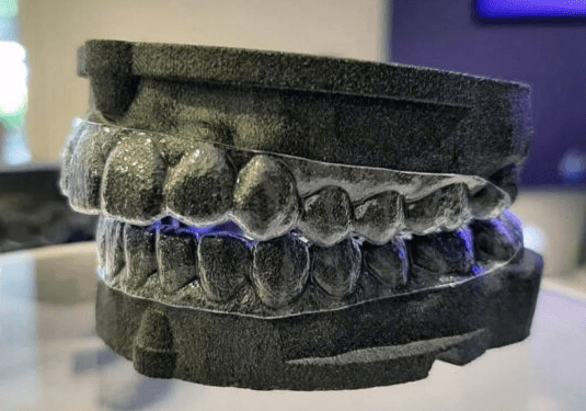 Recycled plastic denture molds are a reality